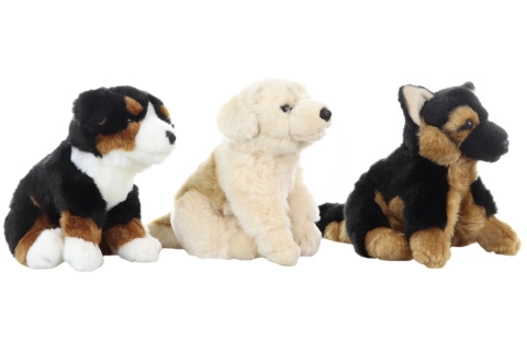 Plyš Pes 26 cm varianta 3 Německý ovčák