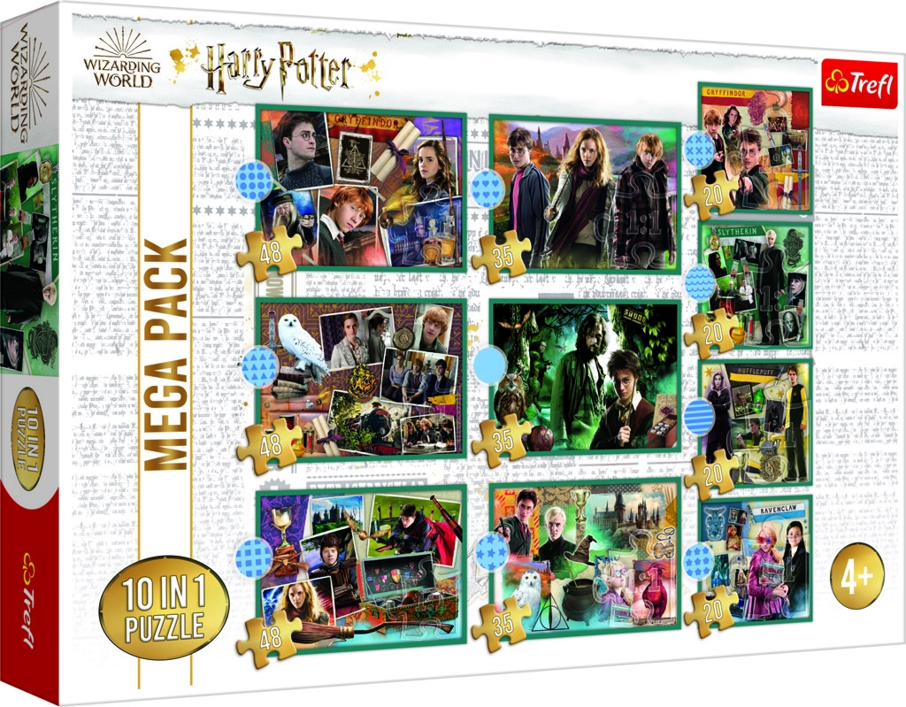 Levně TREFL Harry Potter MEGA PACK 10v1