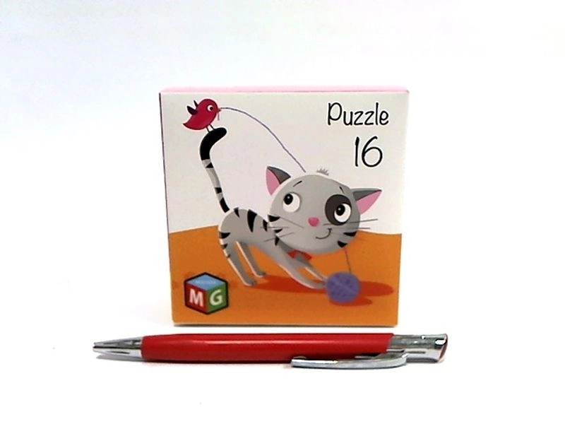 Puzzle 16 dílků koťátko