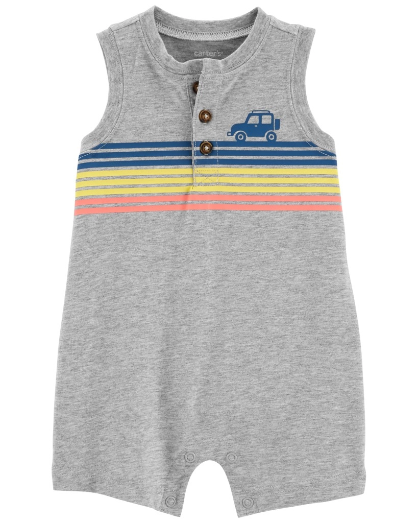 Carter's letní overal multi stripes pro kluka 3 m