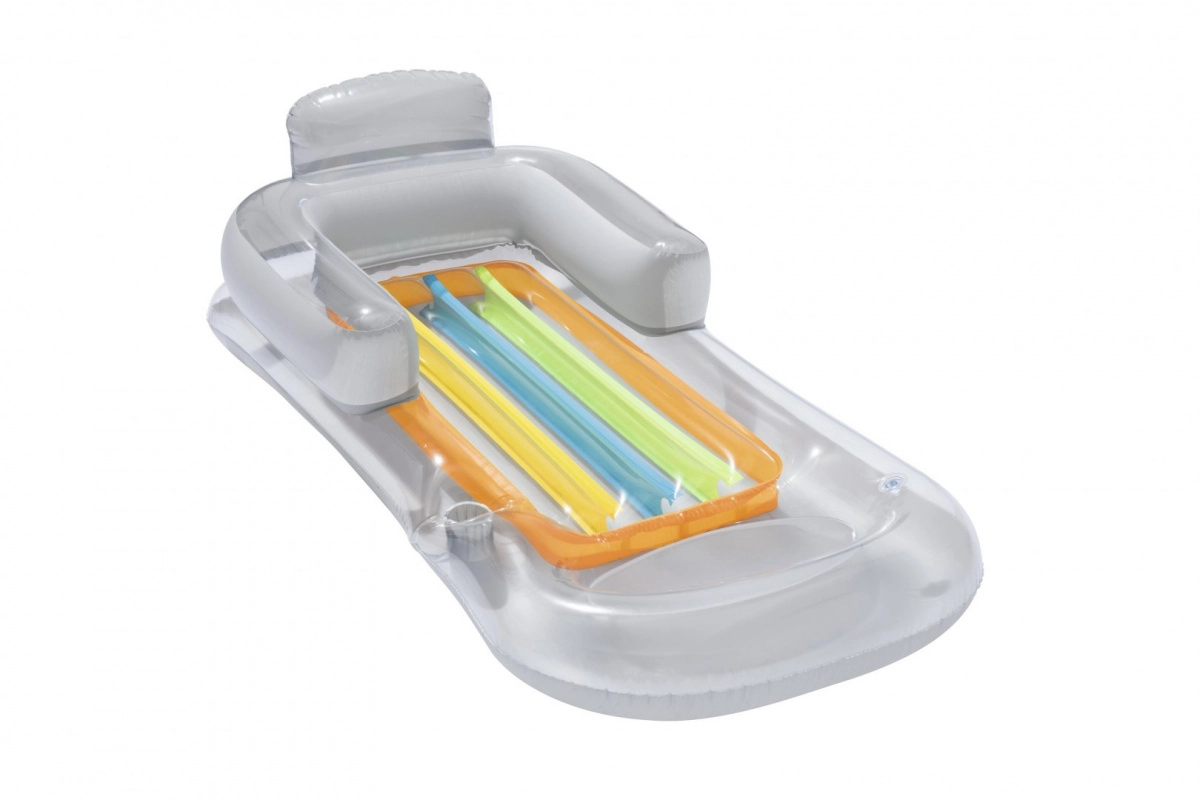 Nafukovací lehátko Bestway s opěrkou