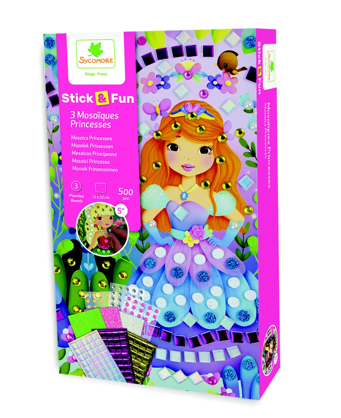 Stick & Fun - malá mozaika Princezny