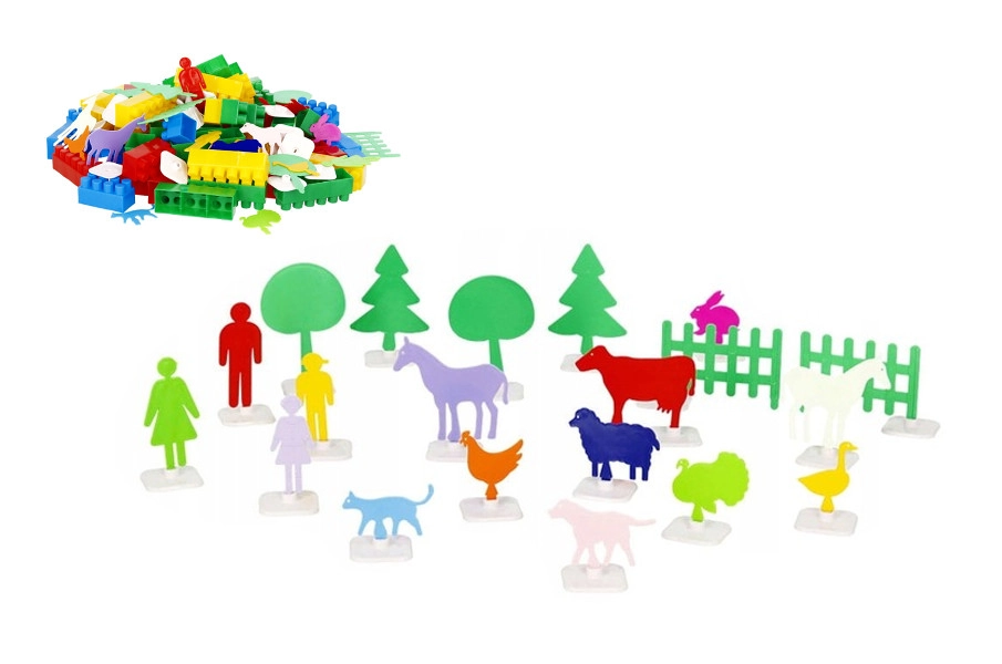 Stavebnice Macyszyn Toys 100 dílků