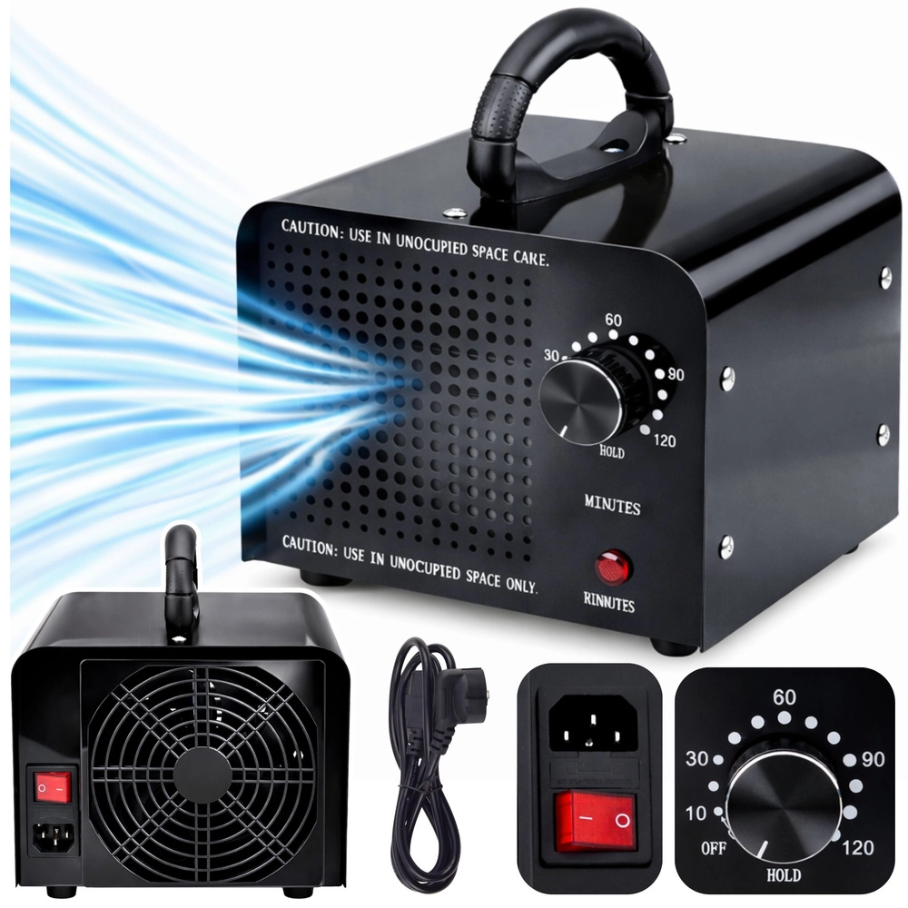 Ozonový generátor LEAN 60 000 mg/h, 155 W s časovačem