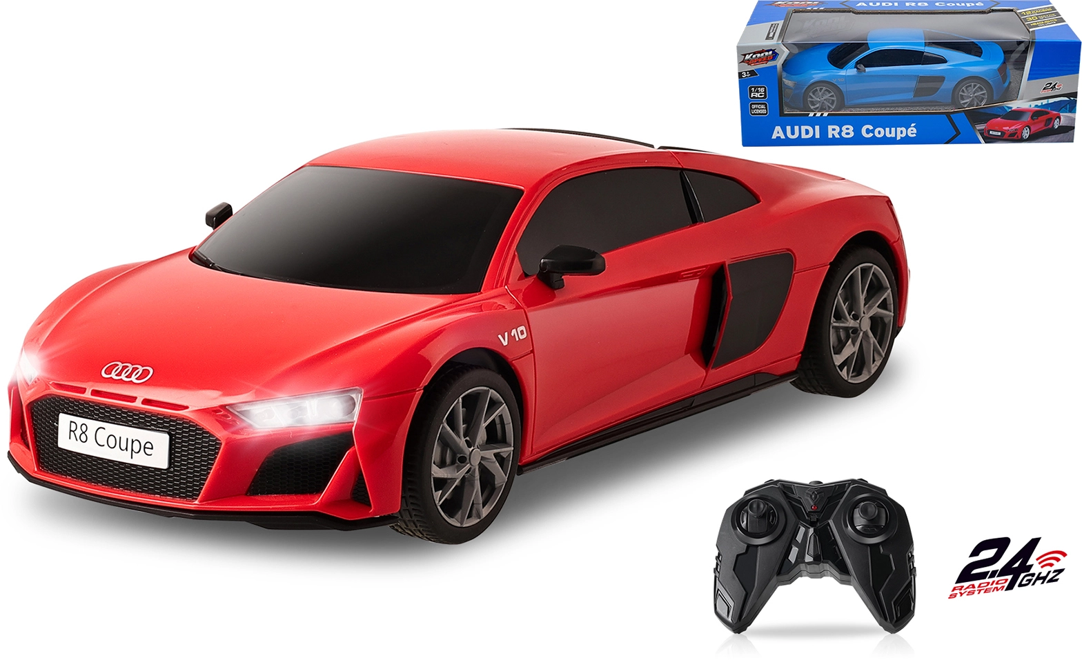 Levně Audi R8 Coupé RC auto 1:16
