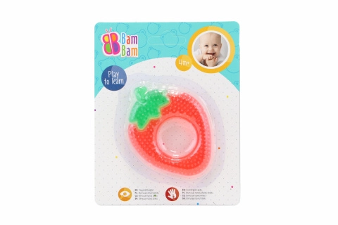 hryzátko jahoda s chladivým gelem