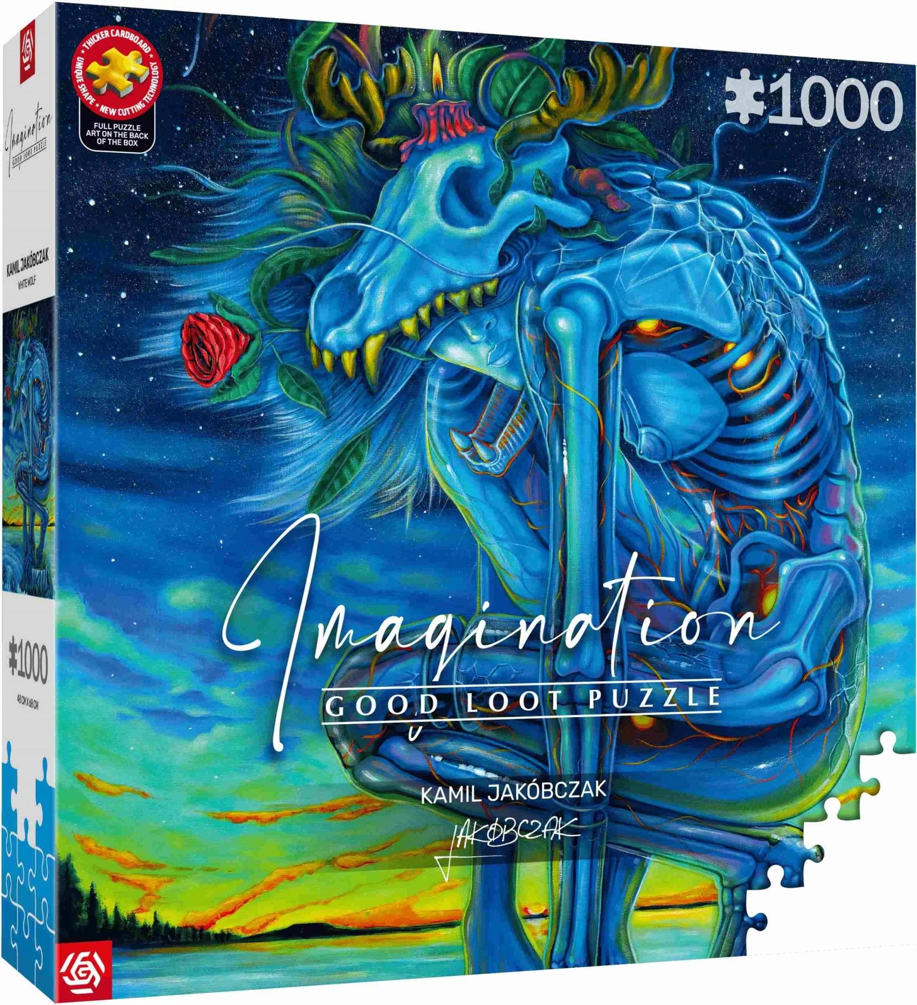 Imagination Puzzle: White Wolf (1000)