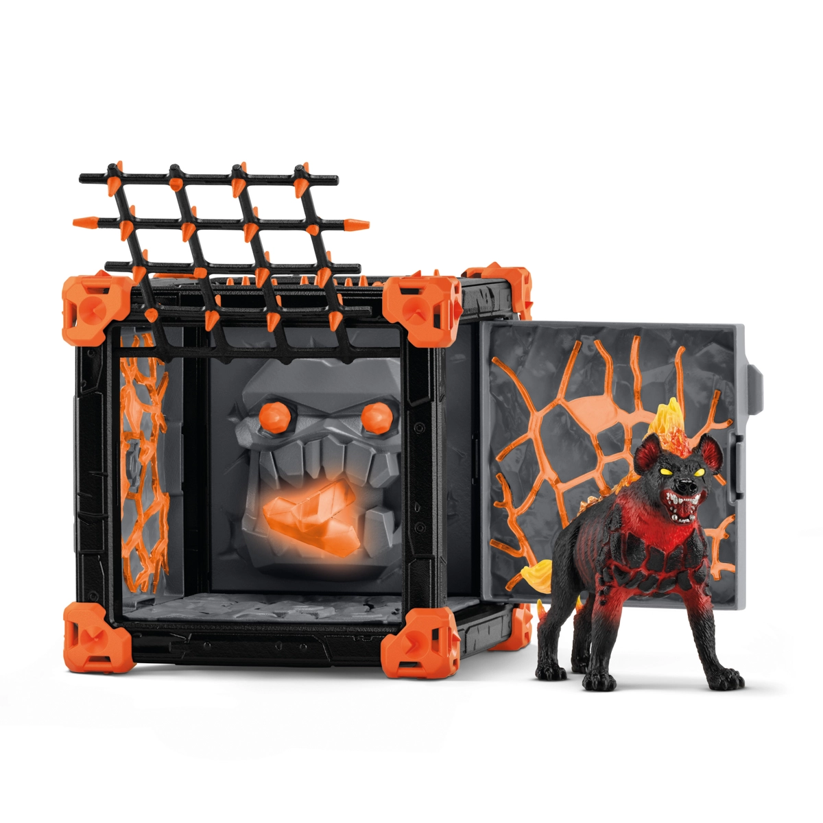 Levně Aréna BattleCave lávové hyeny Eldrador Creatures