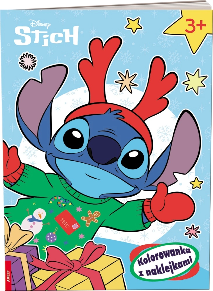 Disney Stitch – omalovánka se samolepkami