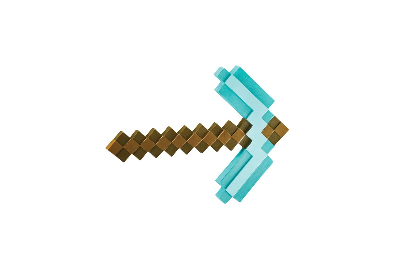 Minecraft diamantový krumpáč 40 cm