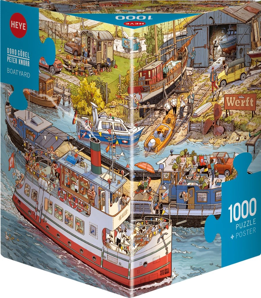 Heye puzzle Loděnice 1000 dílků