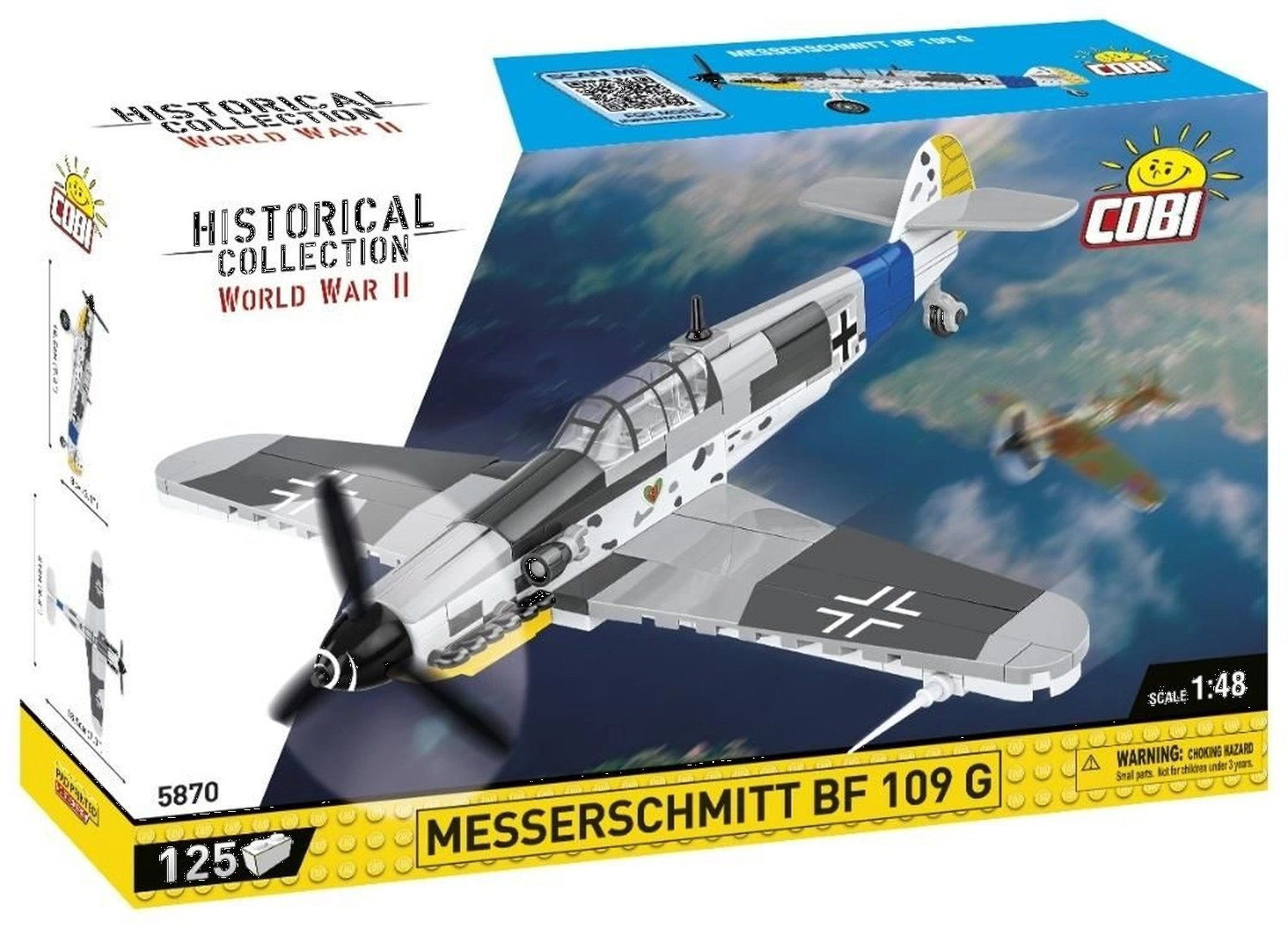 Stavebnice letounu Messerschmitt Bf 109 G 1:48 COBI