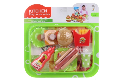 Lamps Sada potravin Hamburger Hot dog hranolky a doplňky