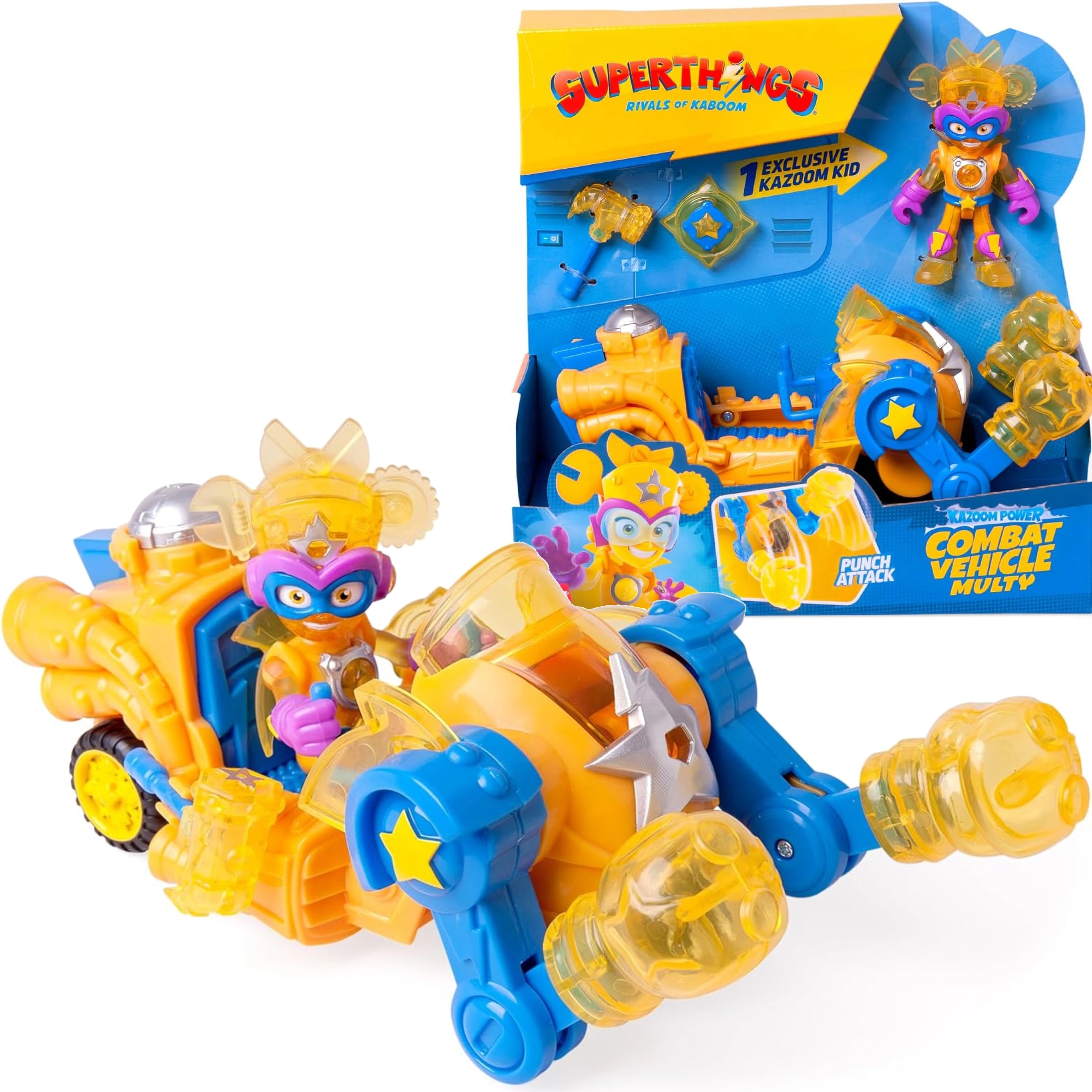 SuperThings Kid Kazoom Combat vozidlo Multy s doplňky