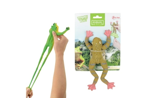 Natahovací žába – plastová hračka do vany pro děti