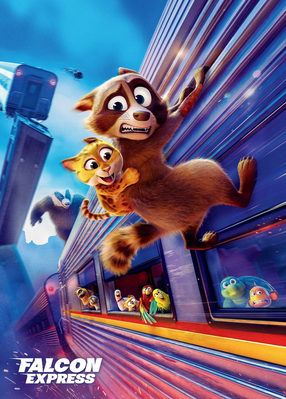 Puzzle Bluebird Falcon Express 300 dílků