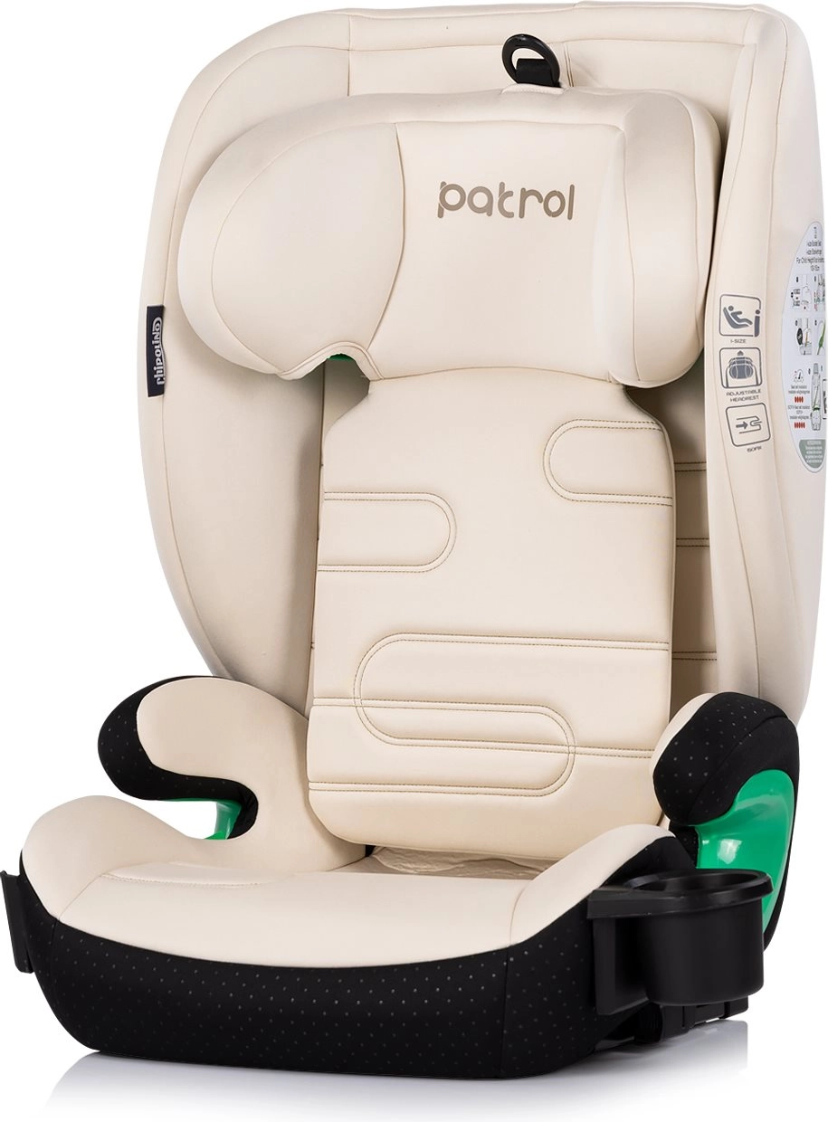 Chipolino autosedačka Patrol i-Size 100–150 cm Isofix cashmere