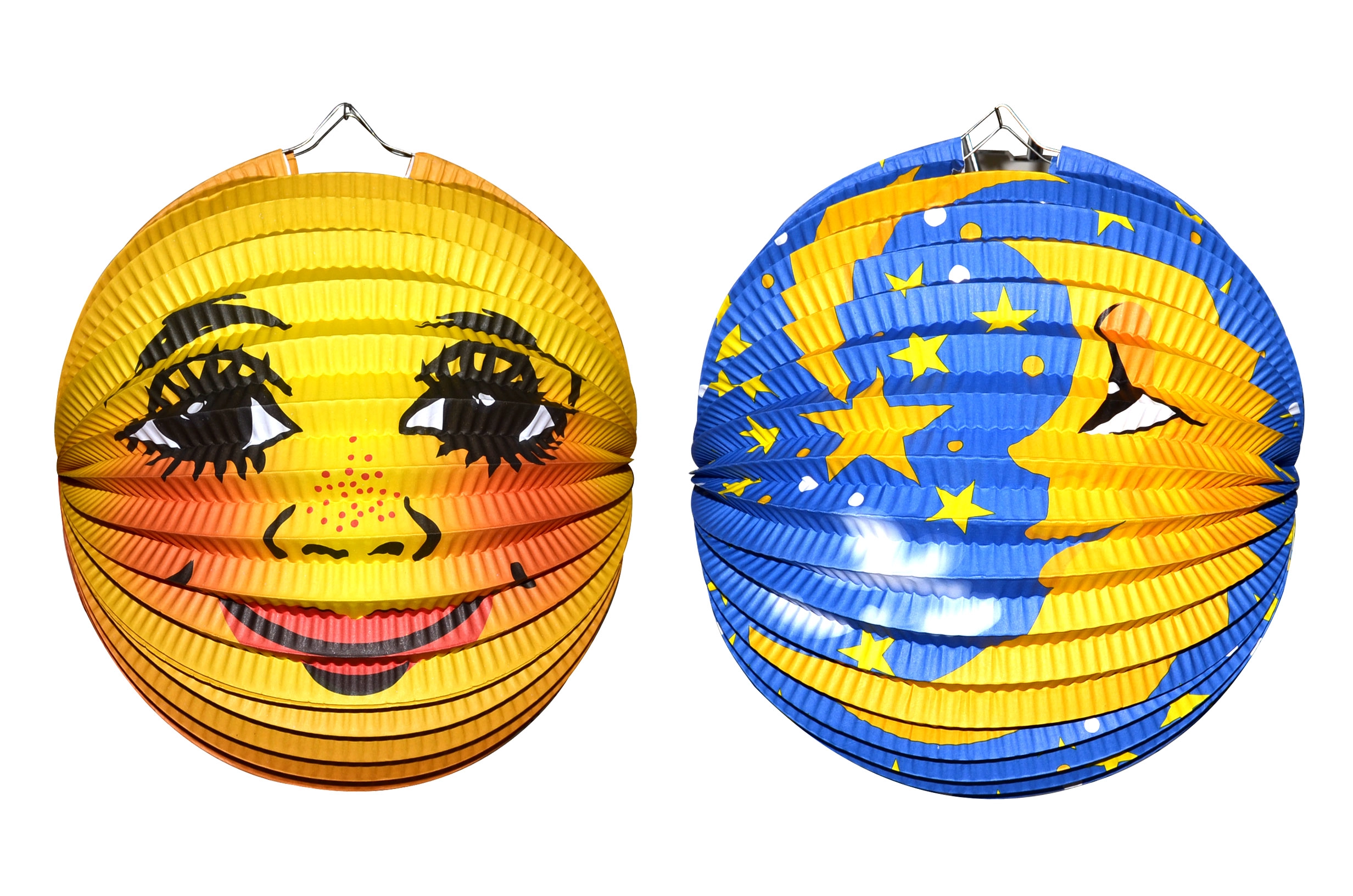 Levně Wiky Lampion koule měsíc 25cm