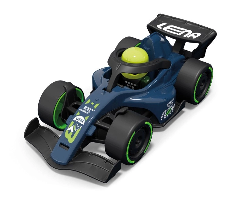 Lena Závodní vůz Formule tmavě modrá