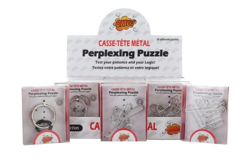 Kovový hlavolam – 24 variant