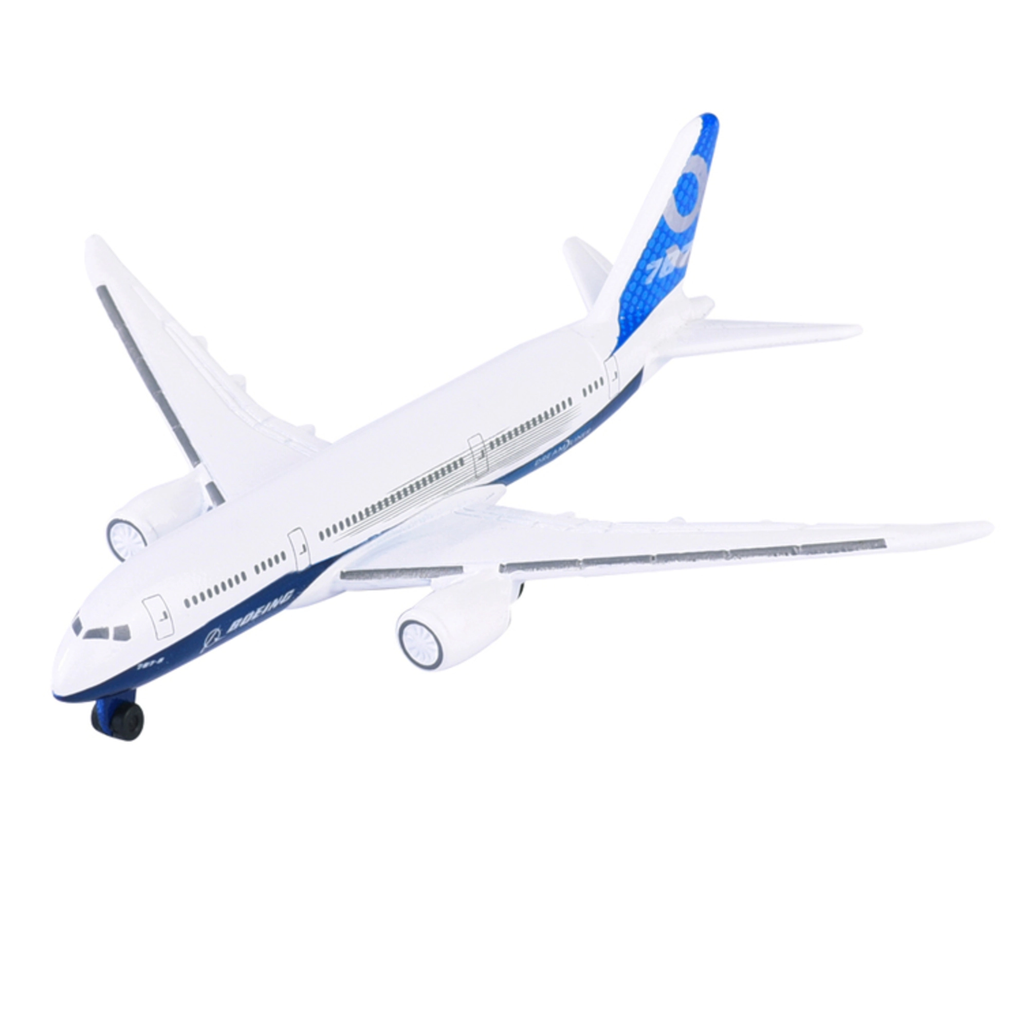 Kovový osobní letoun BOEING 787-9 bílý 10 cm – Majorette Airport