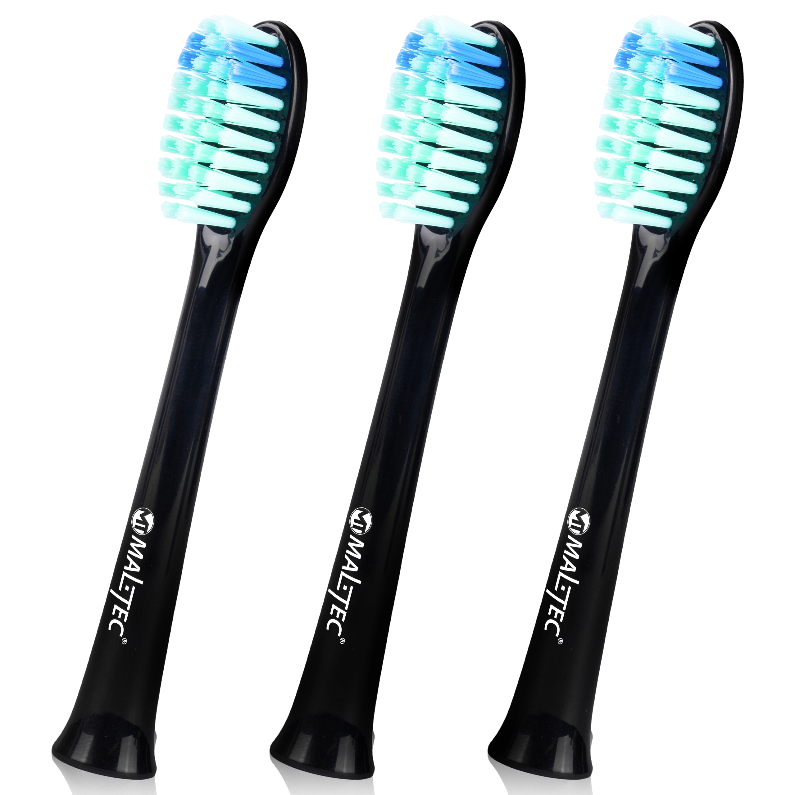 Náhradní hlavice pro sonický kartáček Toothie X2in1, 3 ks, bílá