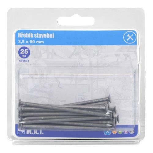 Mat Hřebík stavební 90x3,5mm (25ks)