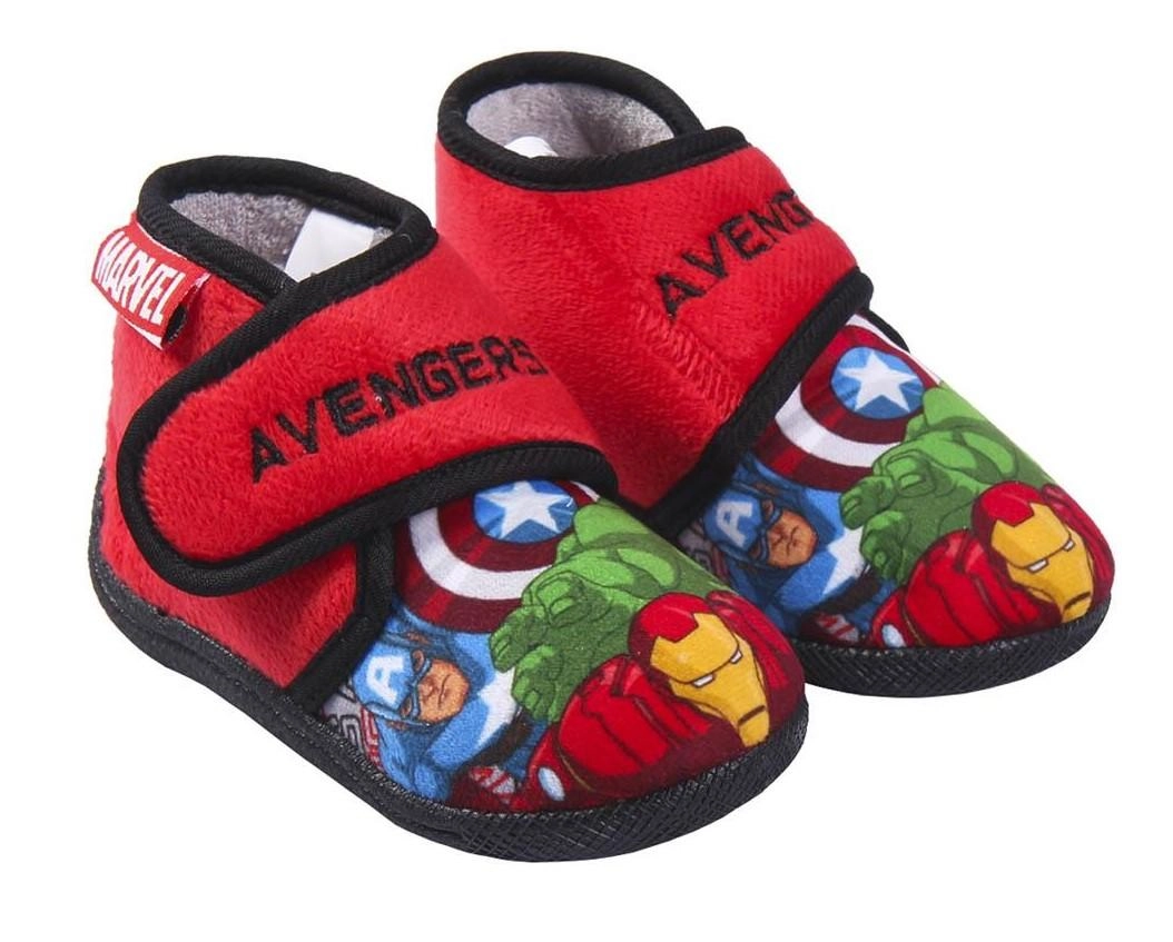 DOMÁCÍ PANTOFLE POLOVIČNÍ BOTA AVENGERS