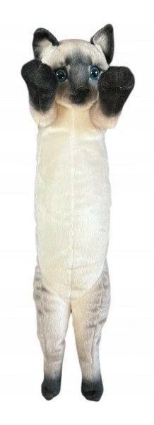 Plyšová kočka siamská 55 cm
