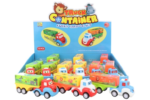 Baby kamion plastový na setrvačník