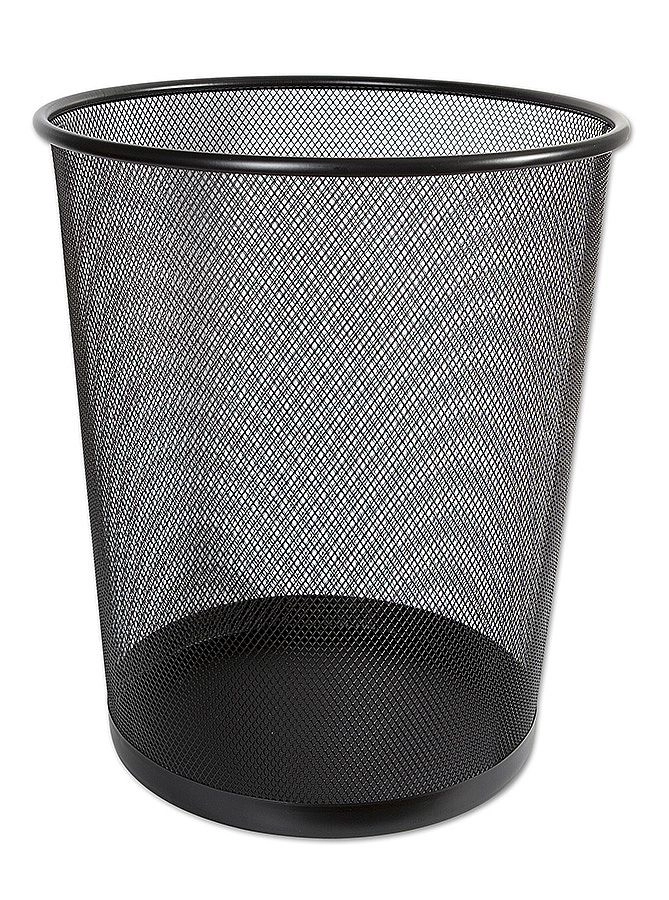 Kovový odpadkový koš Concorde velký černý 19 l