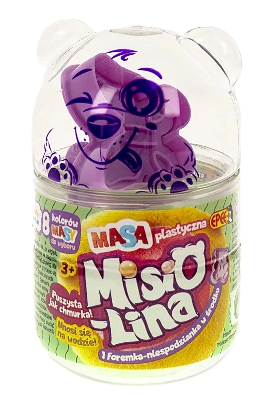Misiolina lehká plovoucí plastelína – oranžová, 60 g