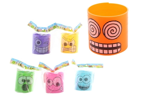 Plastová pružinka Smajlík