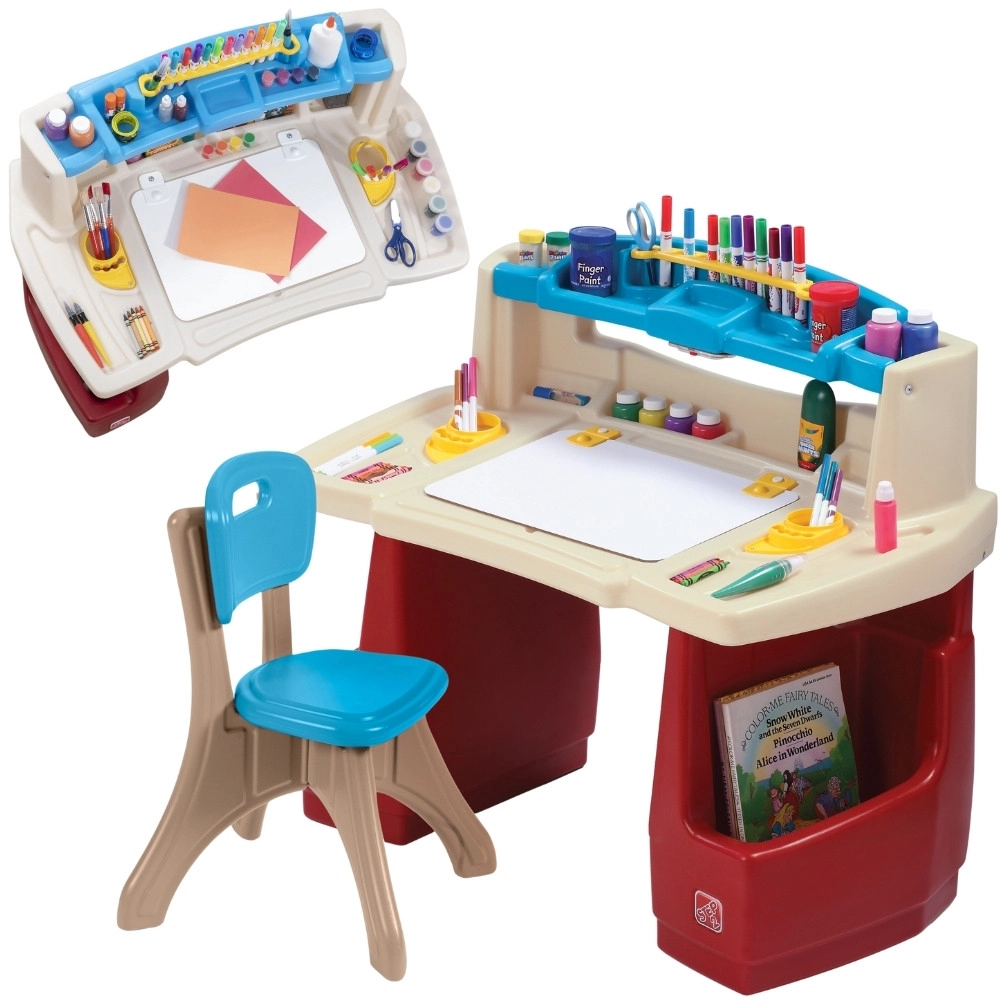 dětský kreativní stůl s židličkou deluxe art master od STEP2