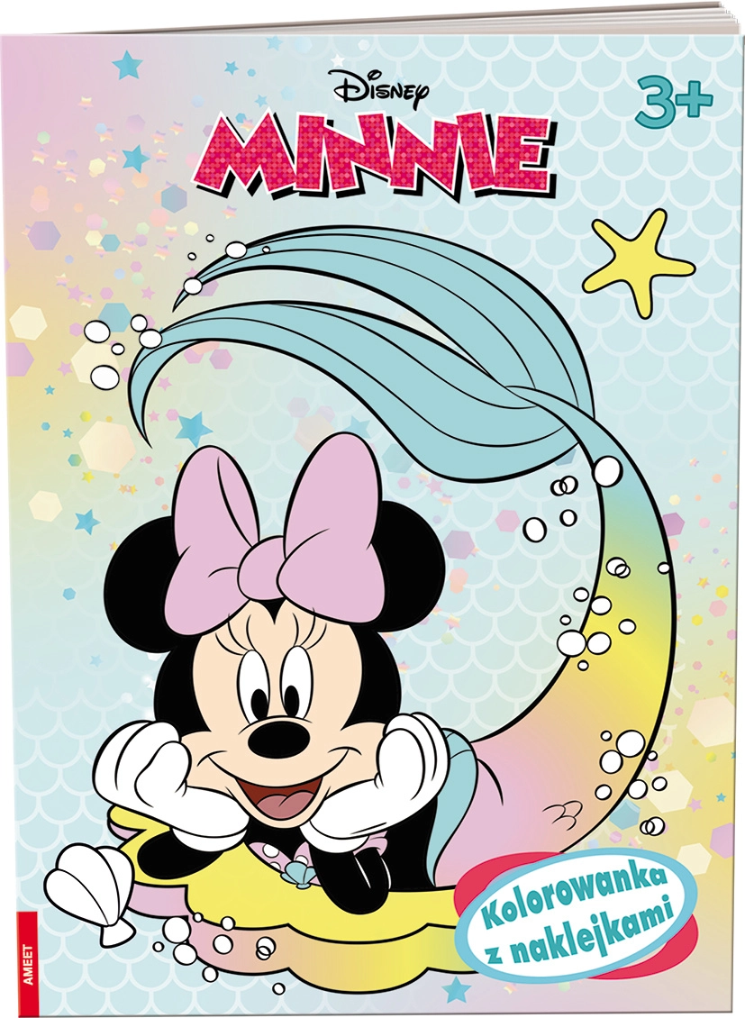 Disney Minnie – omalovánky se samolepkami