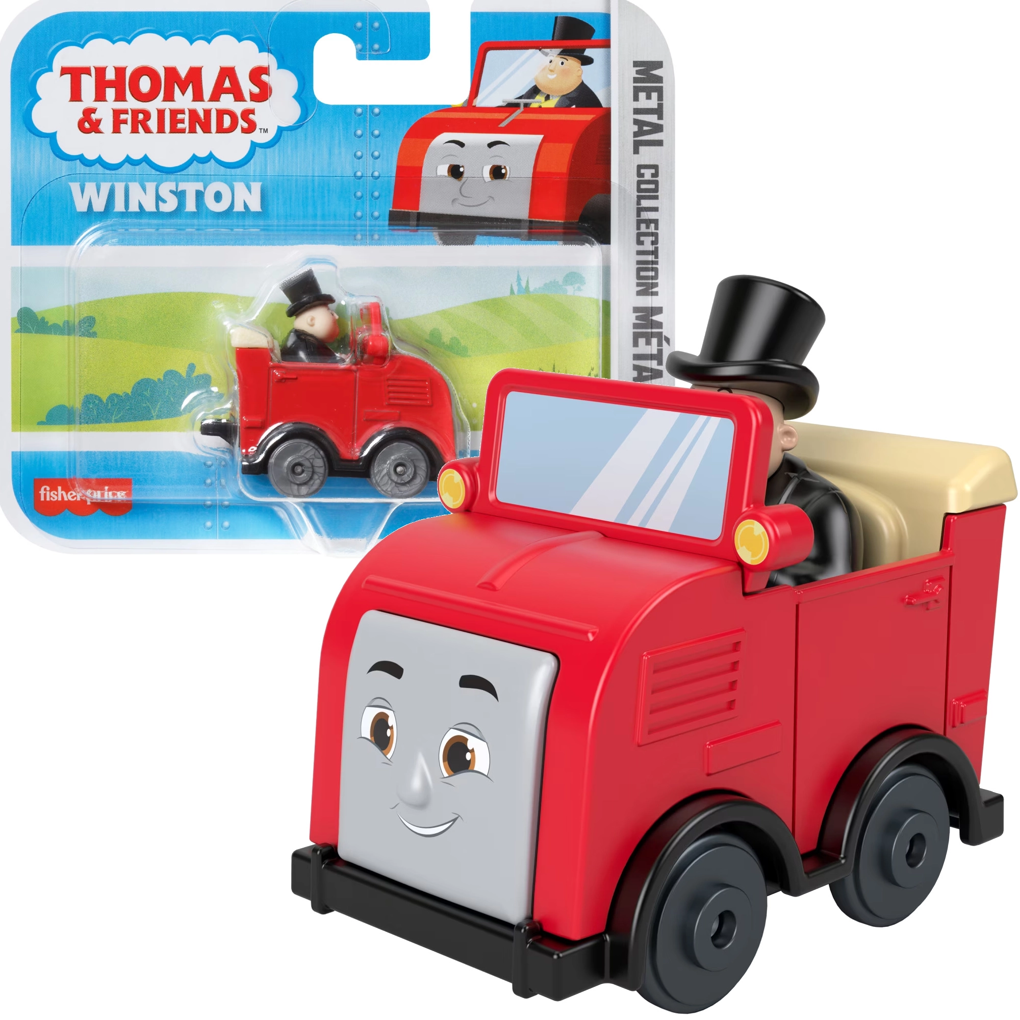 Fisher-Price Tomáš a přátelé kovová lokomotiva Winston