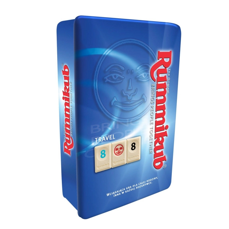Rummikub Travel Tin – cestovní kovová edice rodinné hry