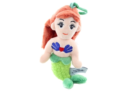 Plyšová klíčenka mořská panna 18 cm