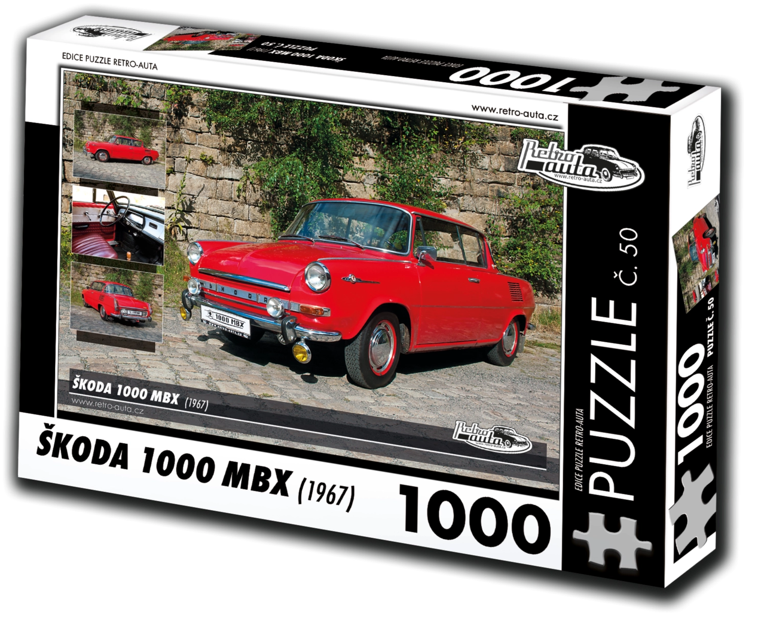 Puzzle Škoda 1000 MBX 1000 dílků