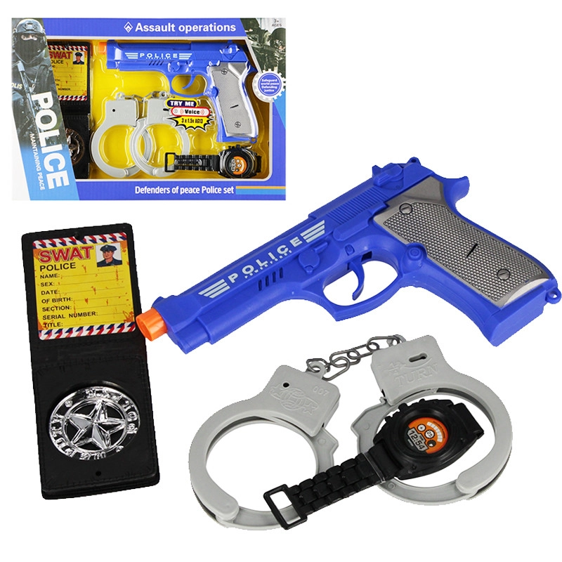 Policejní set se světlem a zvukem