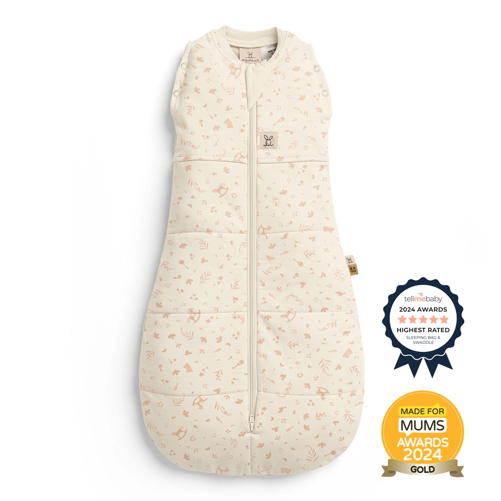 ergoPouch zavinovačka a spací pytel 2v1 Cocoon Lullaby 2,5 TOG