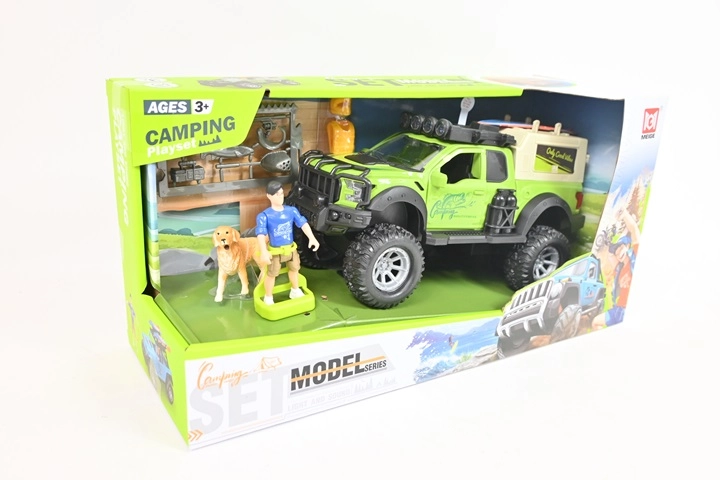 Jeep dětské vozidlo se světelnými a zvukovými efekty (set)