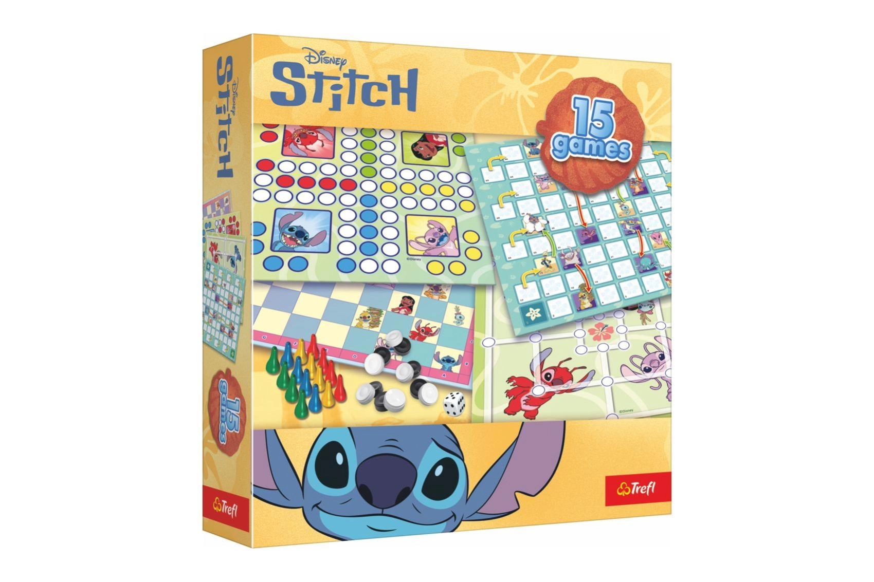 Sada 15 her STITCH – rodinné společenské hry