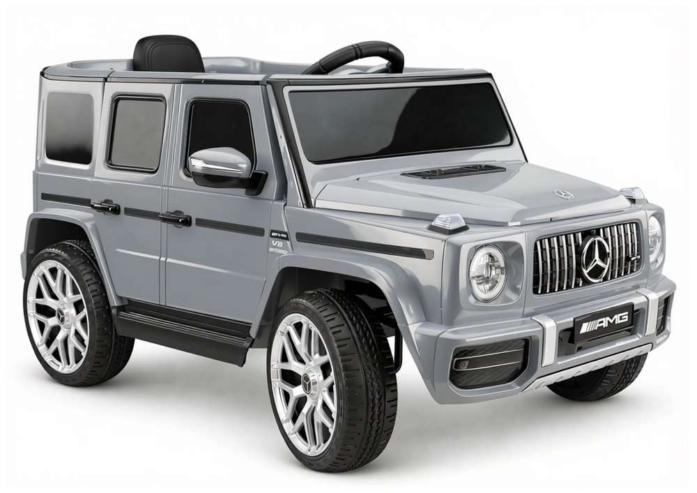 Tomido Elektrické autíčko Mercedes G63 Stříbrné