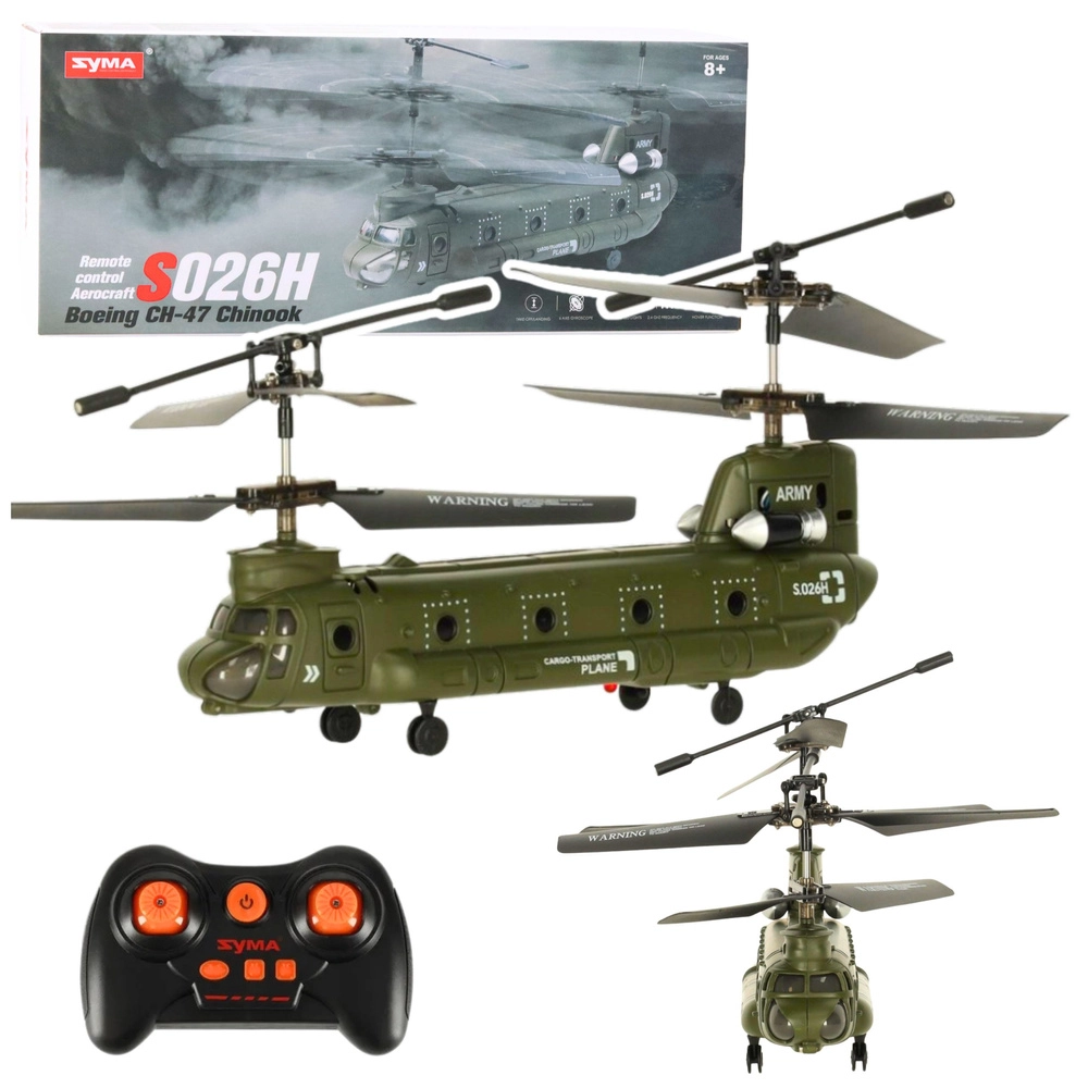 rc helikoptéra SYMA S026H-1 zelená