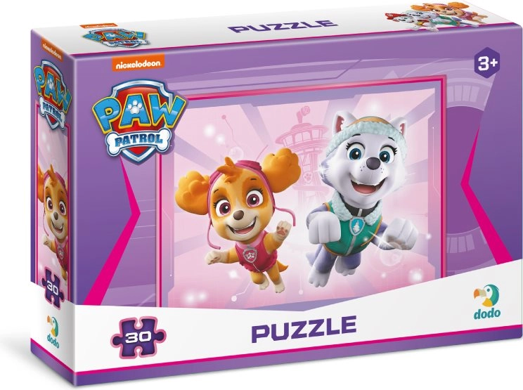 Puzzle DODO Tlapková Patrola: Sky a Everest 30 dílků