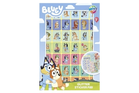 Bluey Samolepkový blok A5