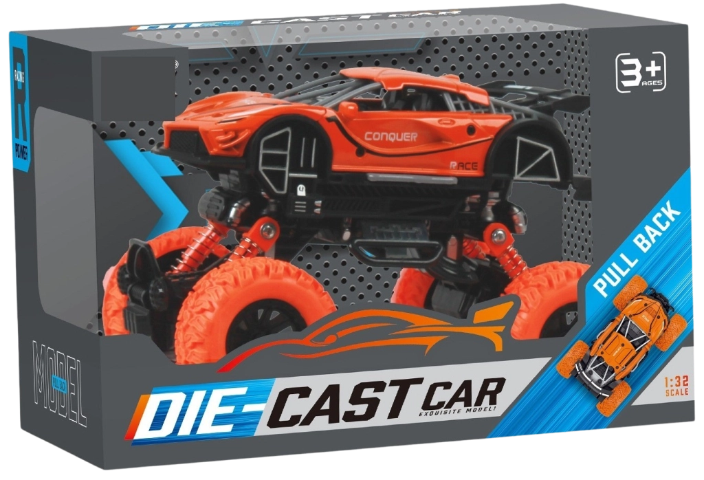 Levně SPARKYS Monster truck KLX600-332 zpětné natahování 1:32