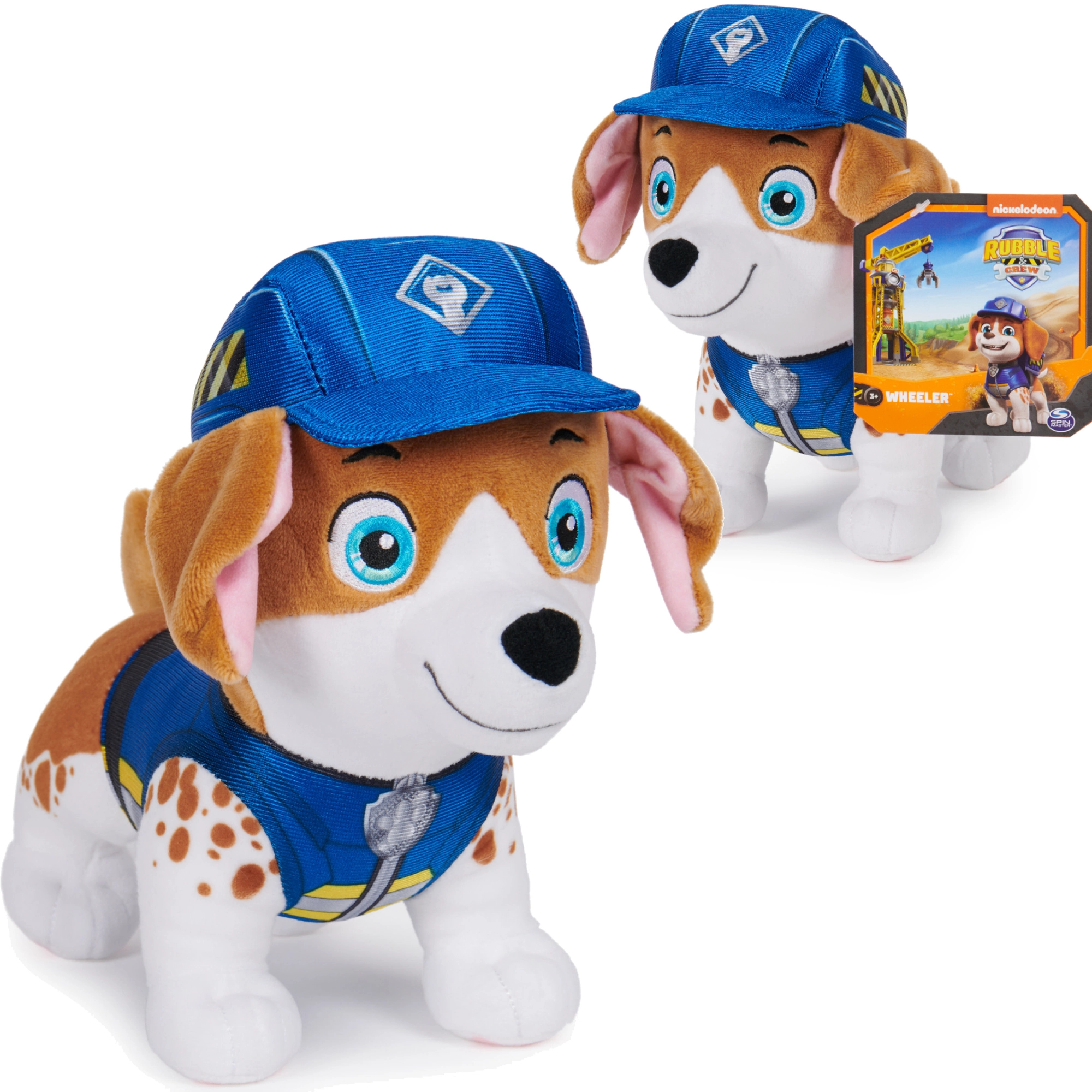 Plyšák Wheeler z PAW Patrol: Rubble & Crew 20 cm