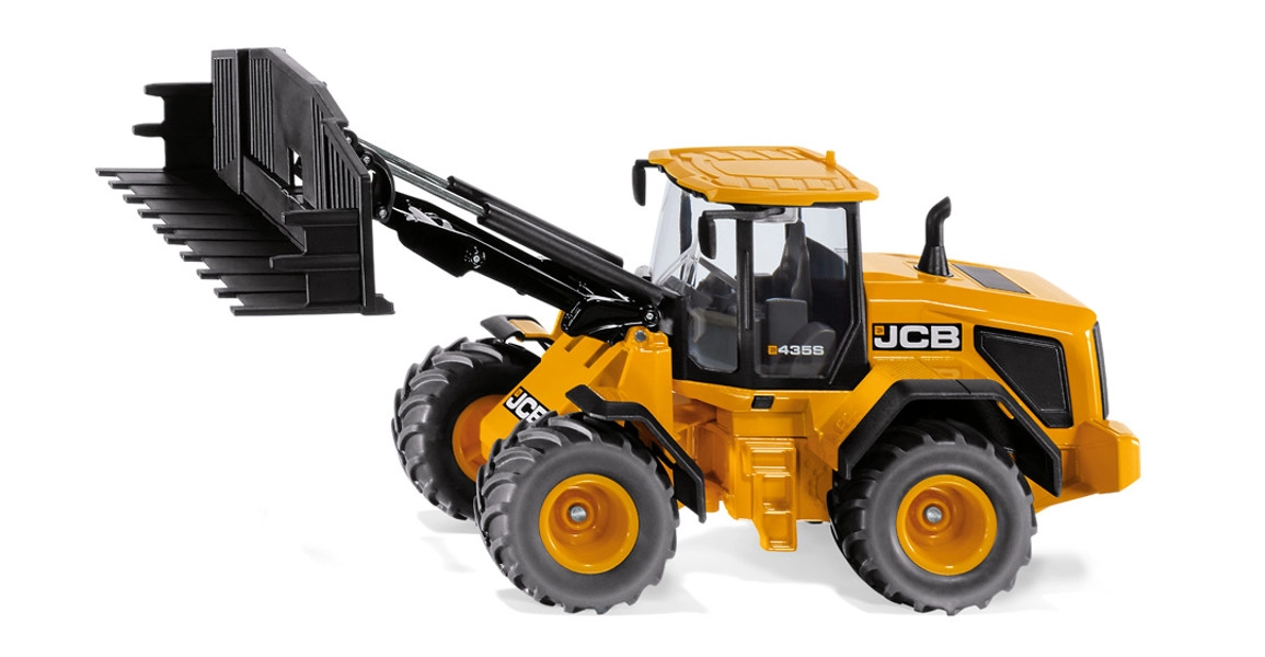 SIKU Farmer - JCB 435S traktor s nakladačem